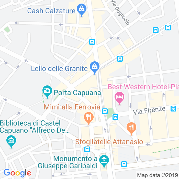 CAP di Via Tristano Caracciolo a Napoli