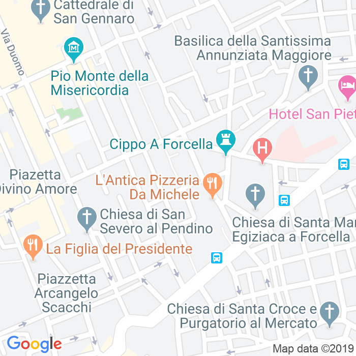 CAP di Vico Croce A Sant'Agostino a Napoli