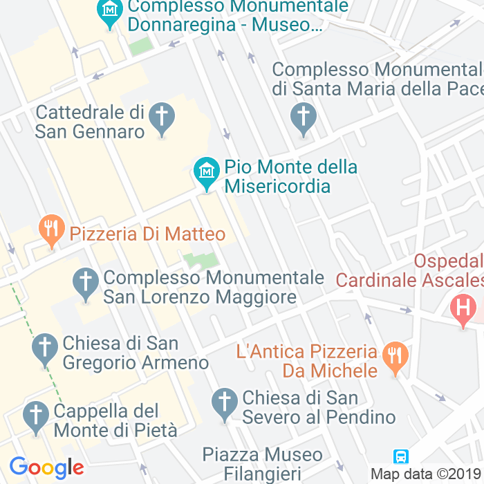 CAP di Vico Dei Carbonari a Napoli