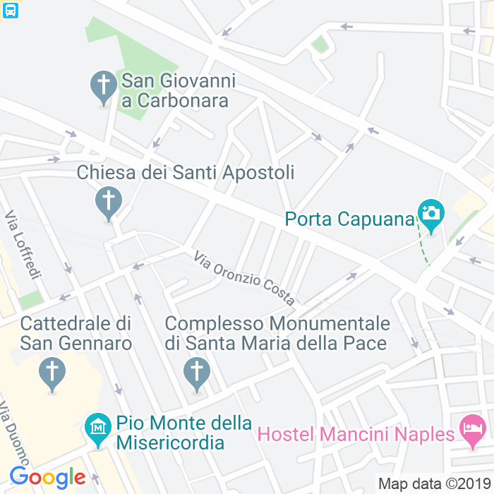 CAP di Vico Della Botte a Napoli