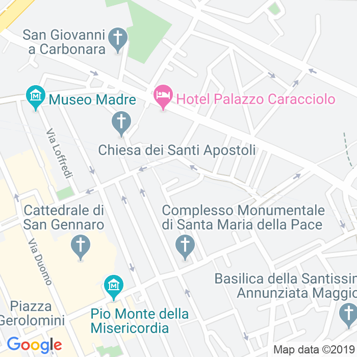 CAP di Vico Della Serpe a Napoli