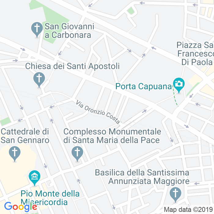 CAP di Vico Delle Foglie A Carbonara a Napoli