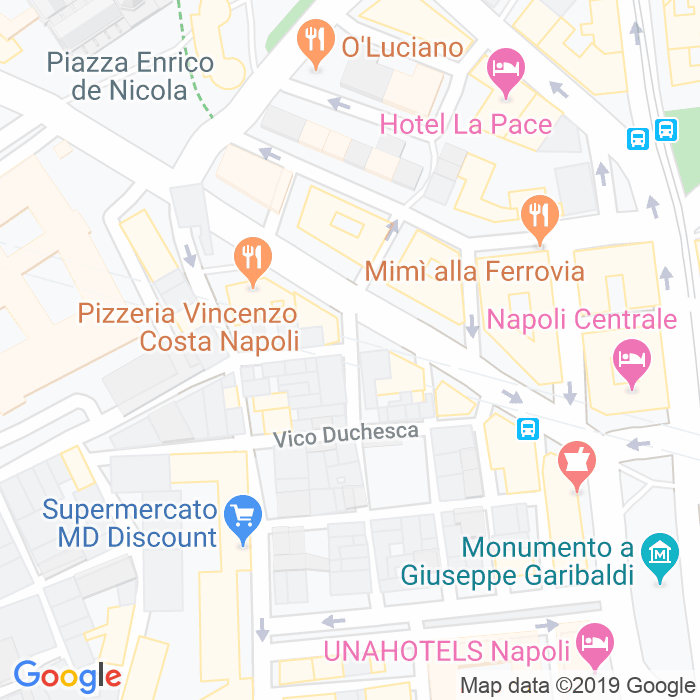CAP di Vico Ii Duchesca a Napoli