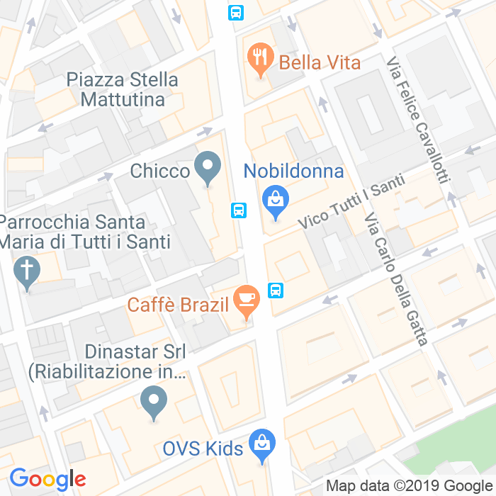 CAP di Vico Tutti I Santi a Napoli