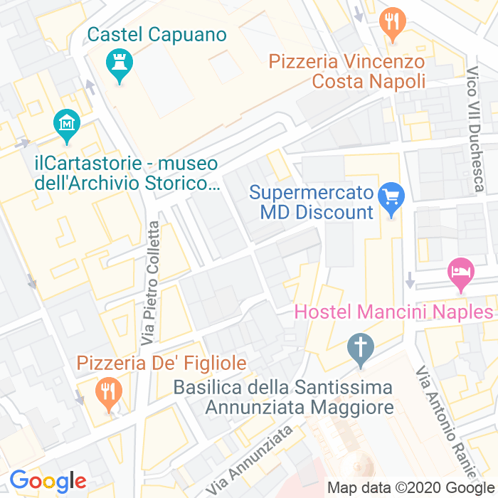CAP di Vicoletto I Santa Maria A Cancello a Napoli
