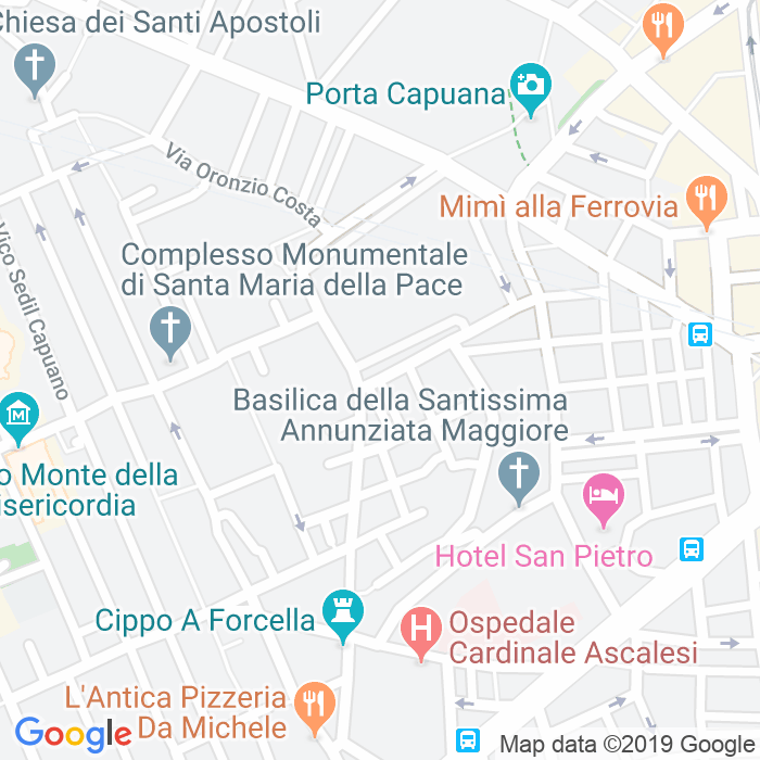 CAP di Vicoletto Ii Santa Maria A Cancello a Napoli