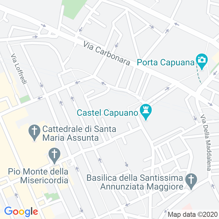 CAP di Vicoletto Ii Santa Maria Ad Agnone a Napoli