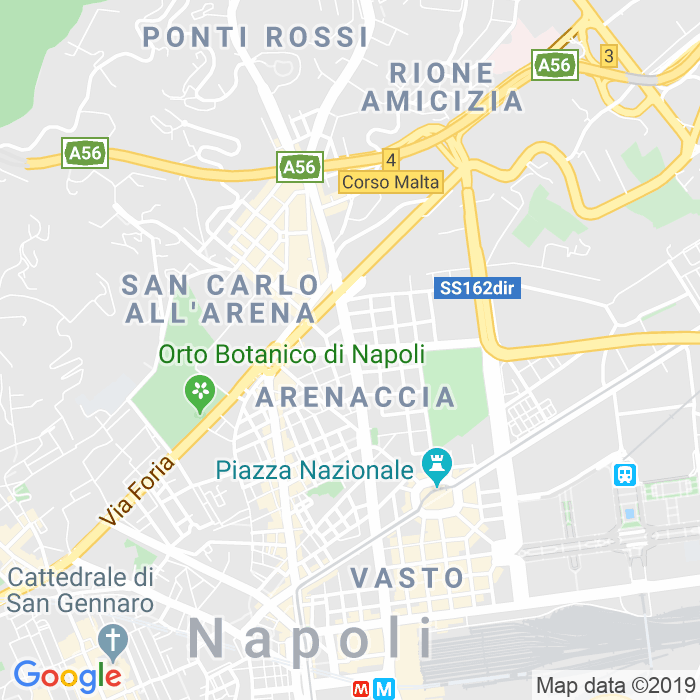 CAP di Via Arenaccia a Napoli
