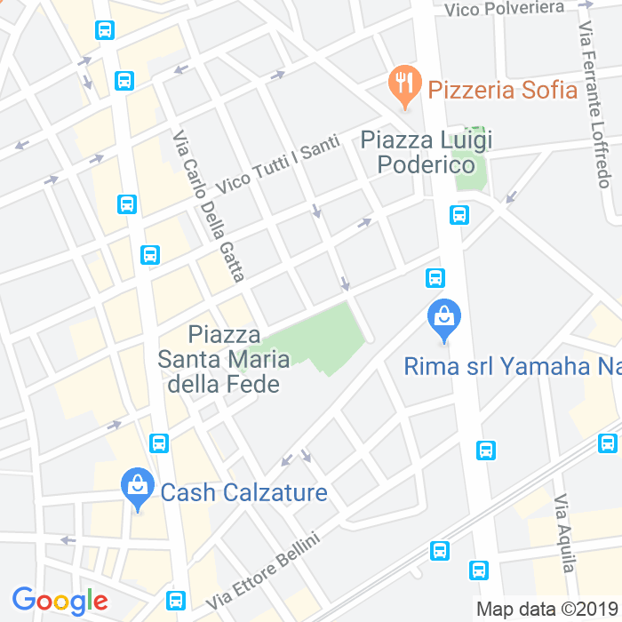 CAP di Via Biagio Miraglia a Napoli