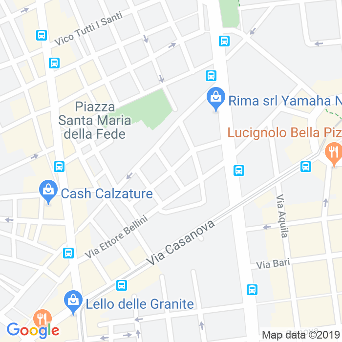 CAP di Via Degli Zingari a Napoli