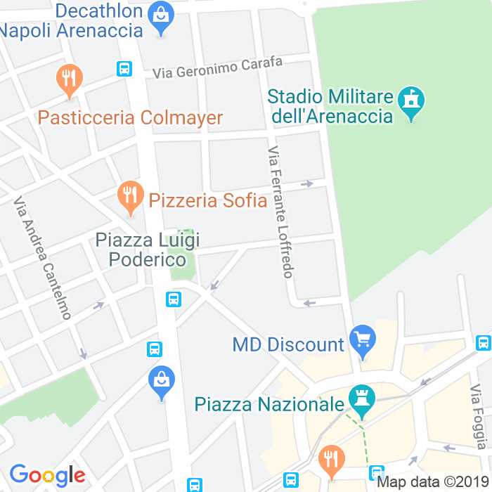 CAP di Via Del Trivio a Napoli