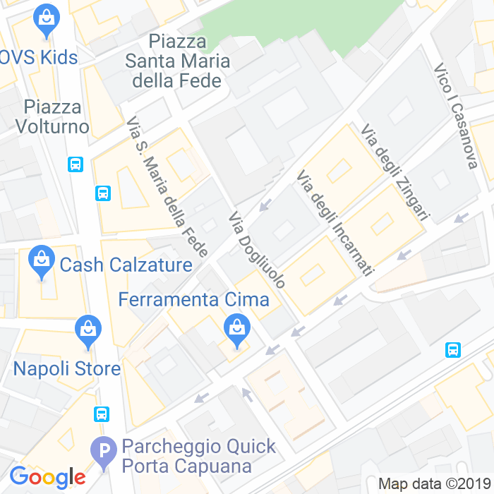 CAP di Via Dogliuolo a Napoli