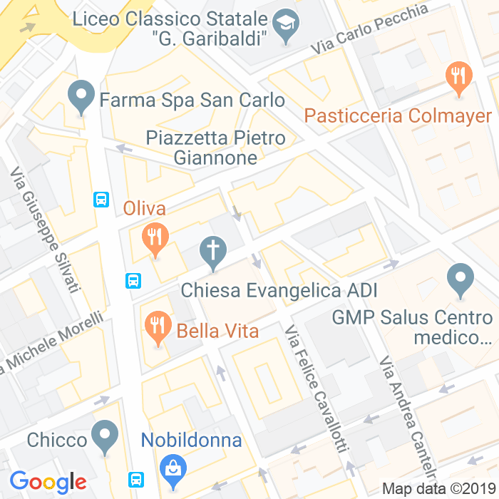 CAP di Via Fra'Gregorio Carafa a Napoli