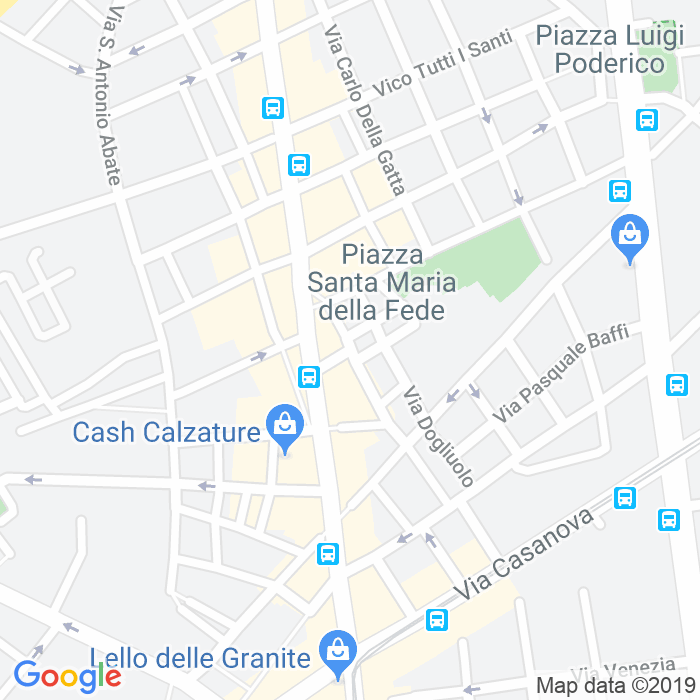 CAP di Via Francesco Saverio Nitti a Napoli