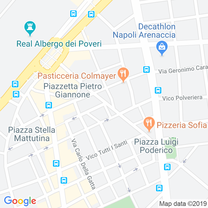 CAP di Via Nicola Amenta a Napoli