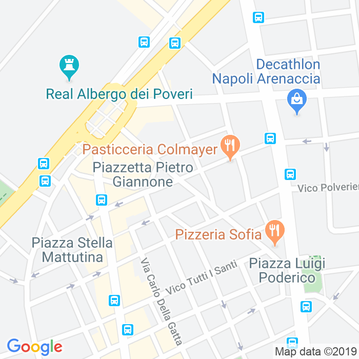 CAP di Via Pietro Giannone a Napoli