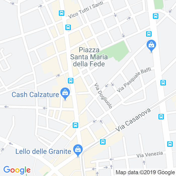 CAP di Via Santa Maria Della Fede a Napoli