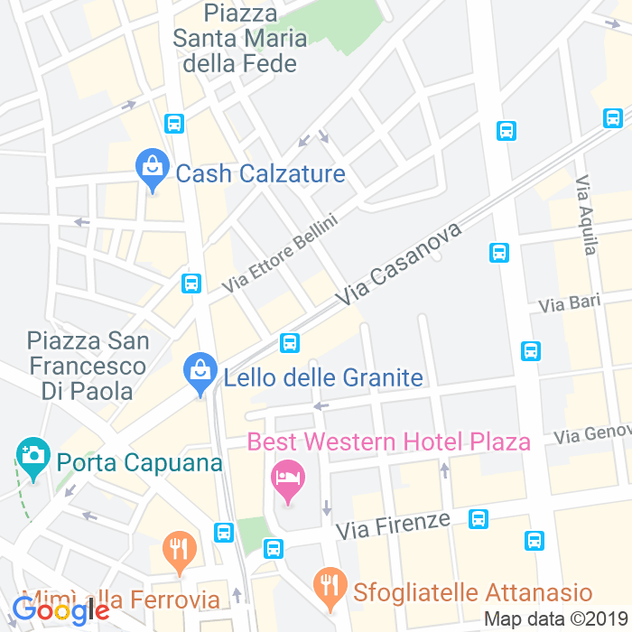 CAP di Via Sapri a Napoli