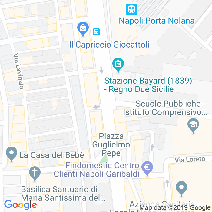 CAP di Traversa I Giuseppe Garibaldi a Napoli