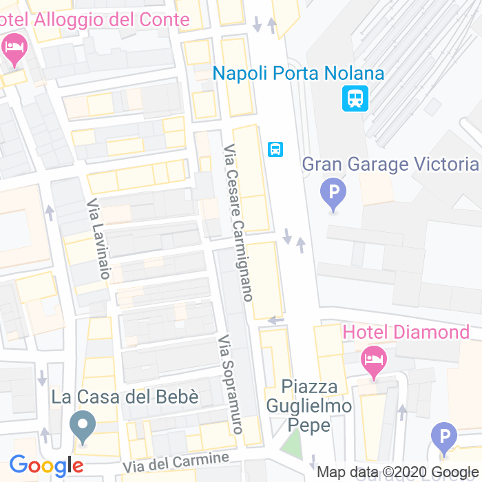 CAP di Traversa Ii Giuseppe Garibaldi a Napoli