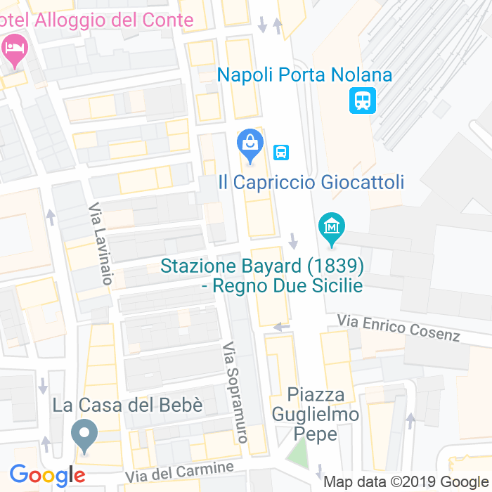 CAP di Traversa Iii Giuseppe Garibaldi a Napoli