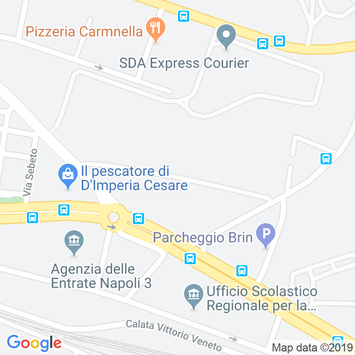 CAP di Via Antonio Pacinotti a Napoli