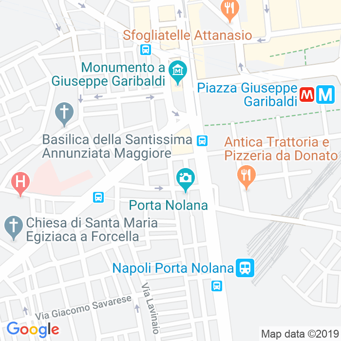 CAP di Via Caracciolo Di Bella a Napoli