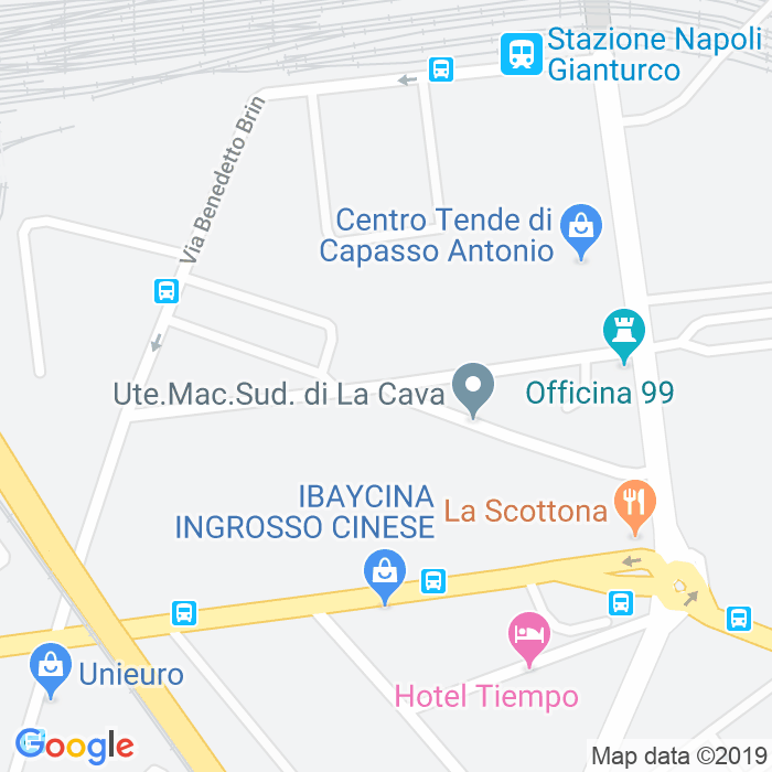 CAP di Via Carlo Di Tocco a Napoli