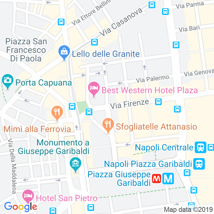 CAP di Via Milano a Napoli