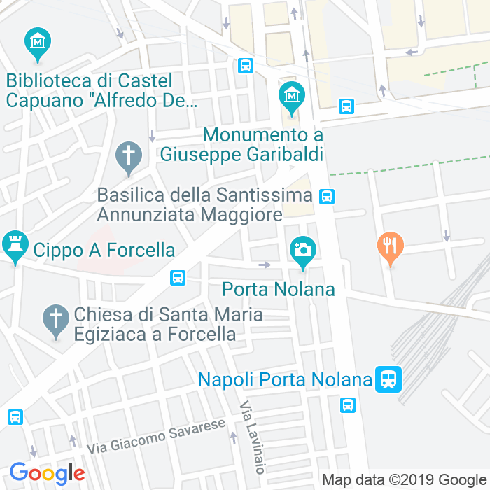 CAP di Via Nicola Mignogna a Napoli
