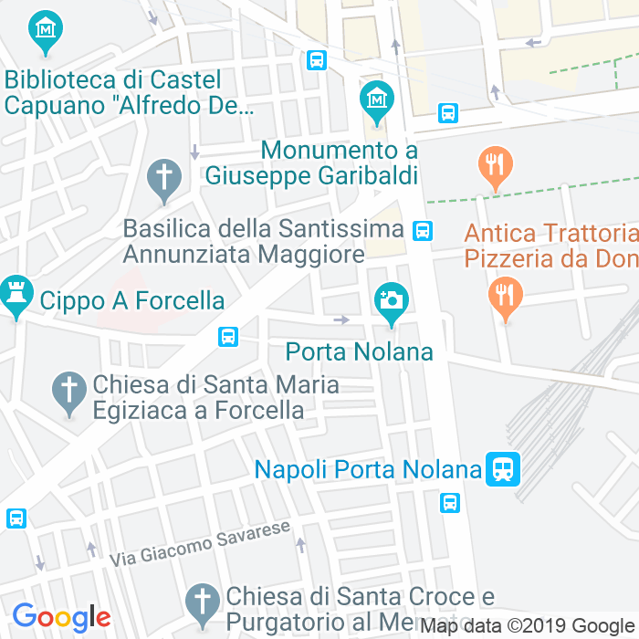 CAP di Via Raffaele Conforti a Napoli