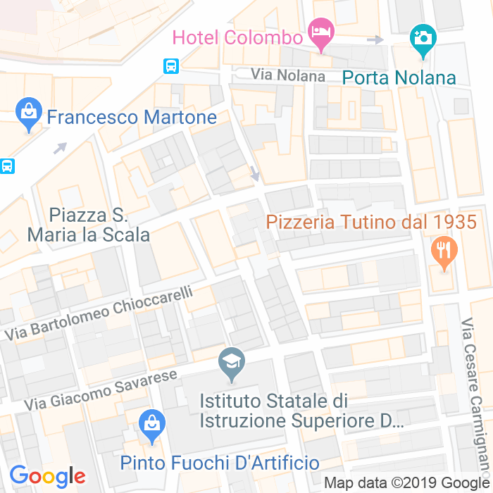 CAP di Via Salaiolo All'Orto Del Conte a Napoli