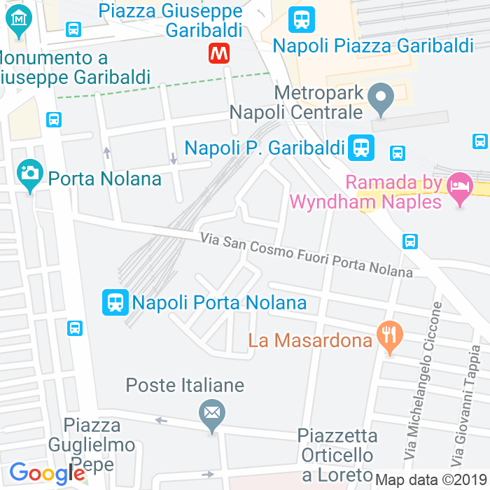 CAP di Via San Cosmo Fuori Porta Nolana a Napoli