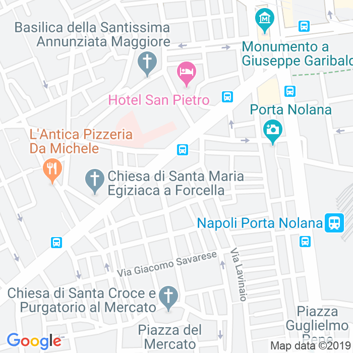 CAP di Via Santa Maria La Scala a Napoli
