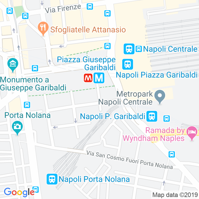CAP di Via Sigismondo Castromediano a Napoli