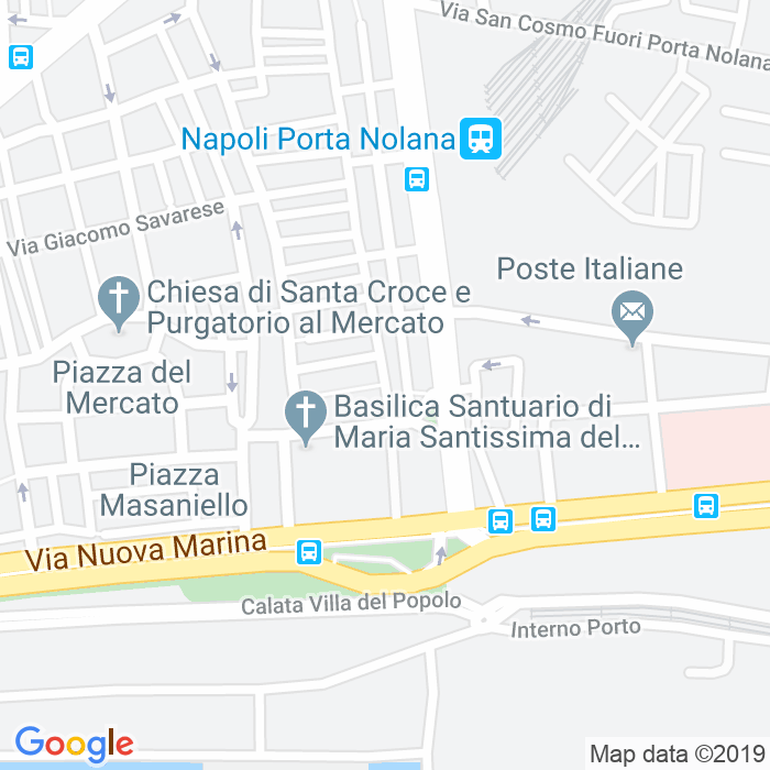CAP di Vico Molino Dell'Inferno a Napoli