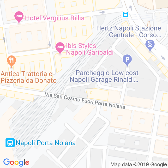 CAP di Vico Palazzo Pinto a Napoli