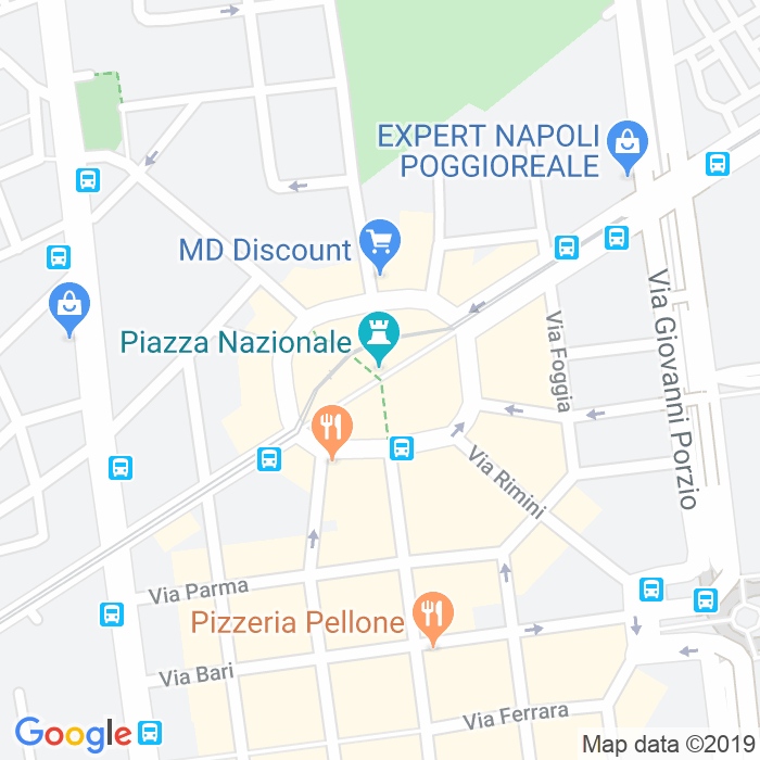 CAP di Piazza Nazionale a Napoli