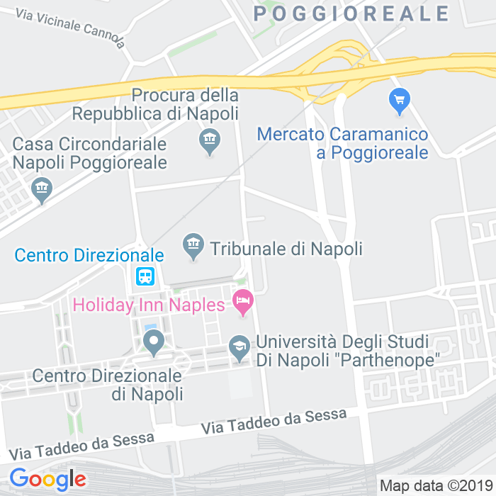 CAP di Via Domenico Aulisio a Napoli