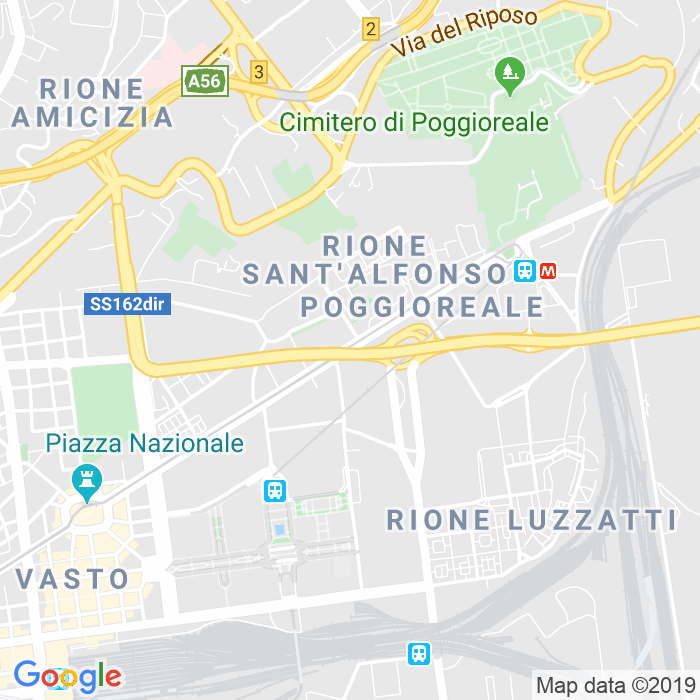 CAP di Via Nuova Poggioreale a Napoli