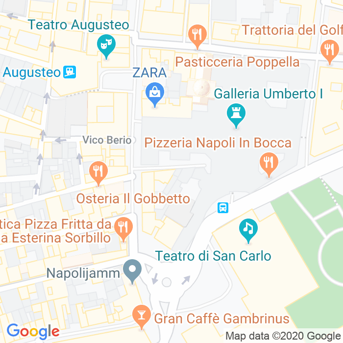 CAP di Piazzetta Lancisiano a Napoli