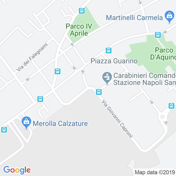 CAP di Strada Comunale Dietro La Croce a Napoli