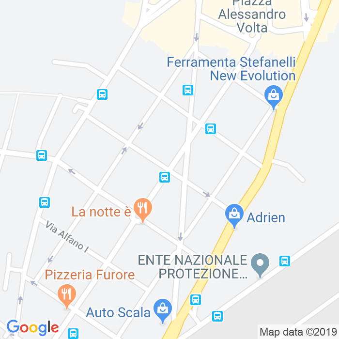 CAP di Via Abate Alferio a Napoli