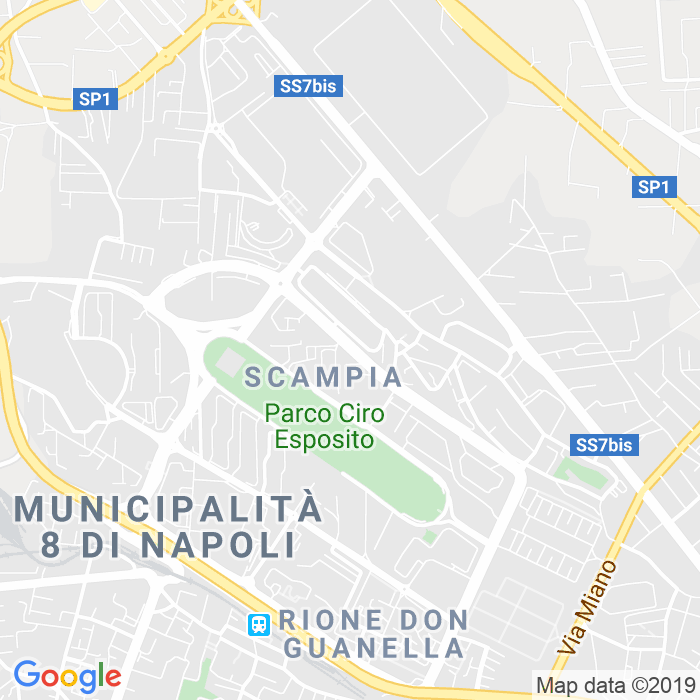 CAP di Via Arcangelo Ghisleri a Napoli