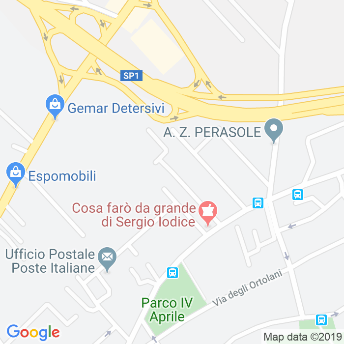 CAP di Via Dei Cetrangolari a Napoli
