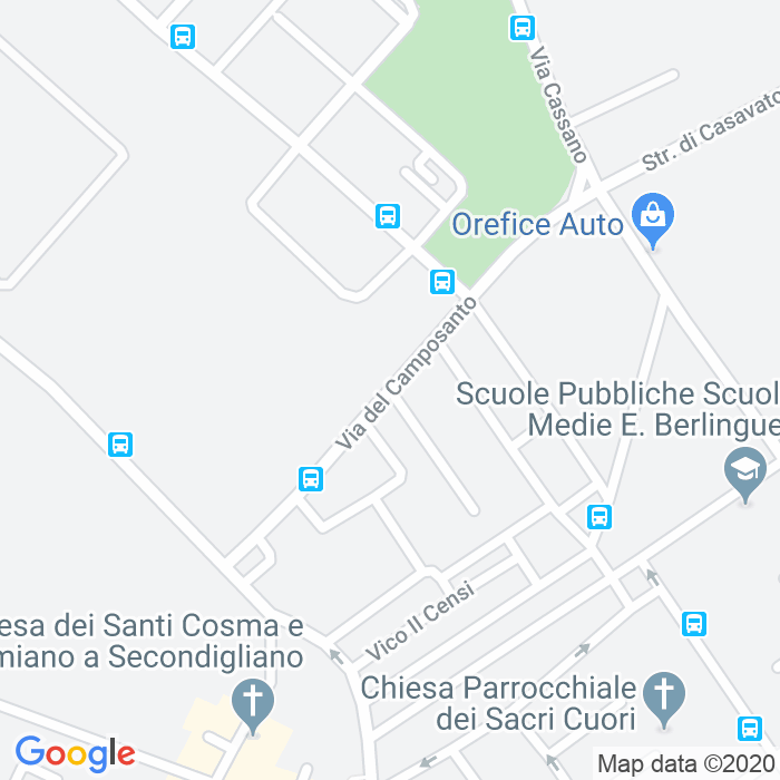 CAP di Via Del Camposanto a Napoli