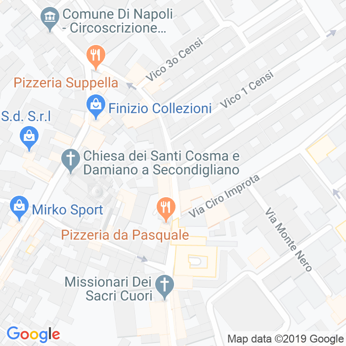 CAP di Via Dell Arco a Napoli