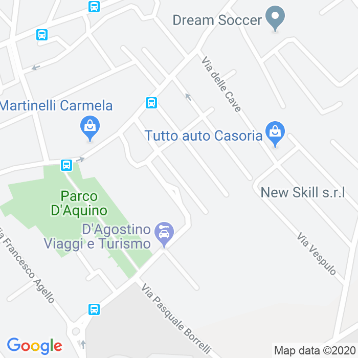CAP di Via Dirigibile Italia a Napoli
