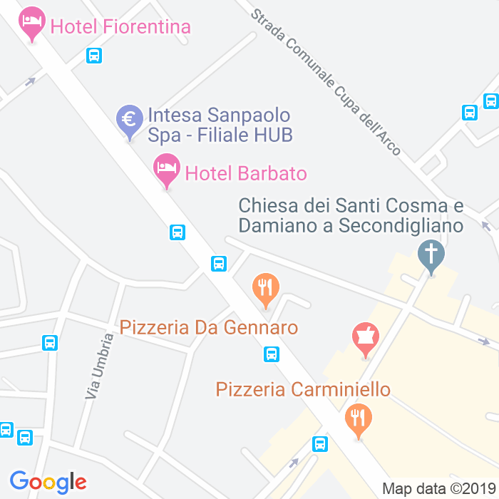 CAP di Via Duca Degli Abruzzi a Napoli