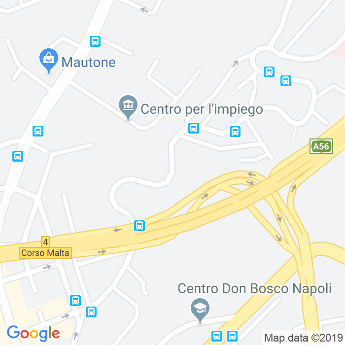 CAP di Via Filippo Maria Briganti a Napoli